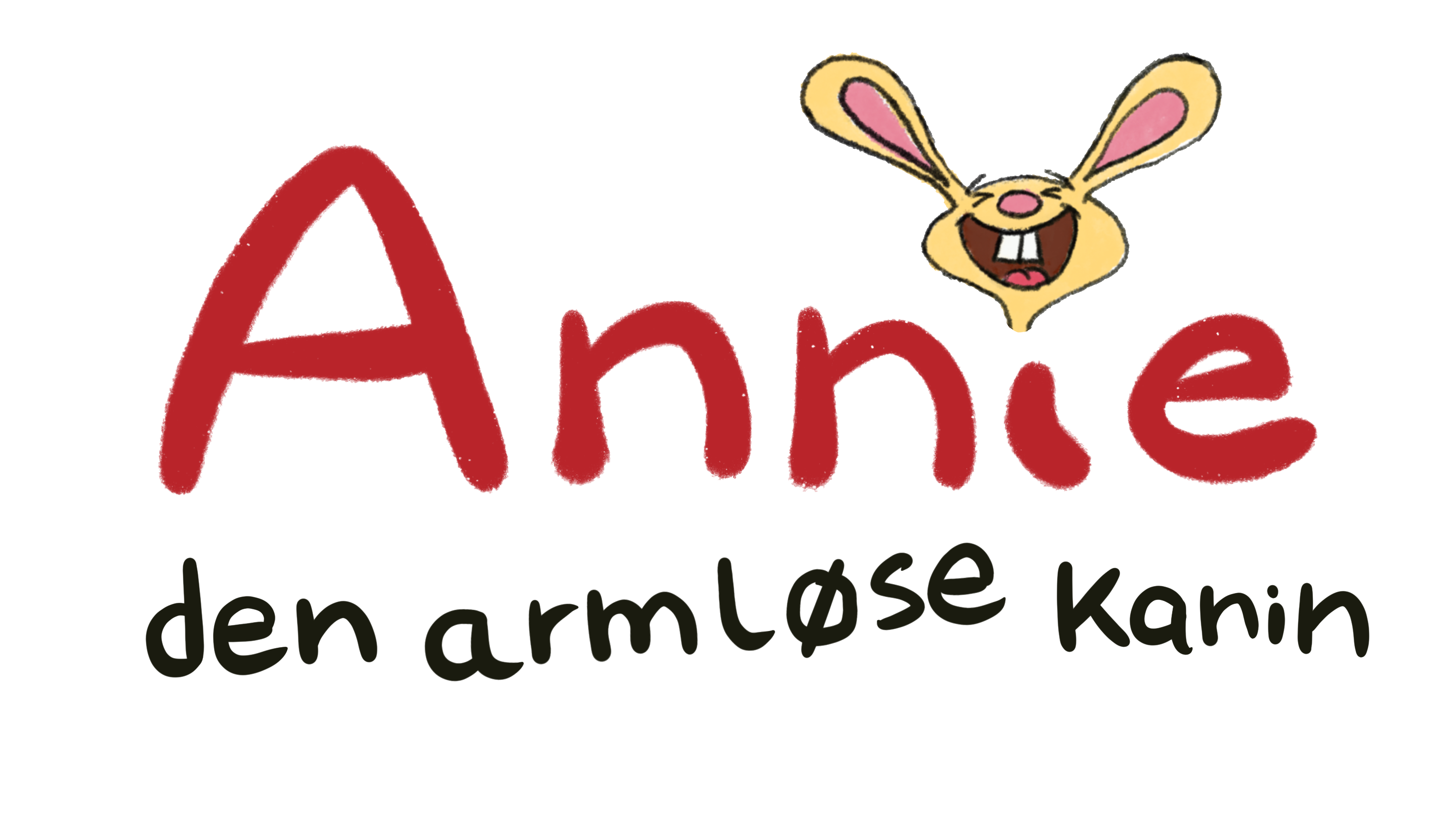 Annie den armløse kanin logo